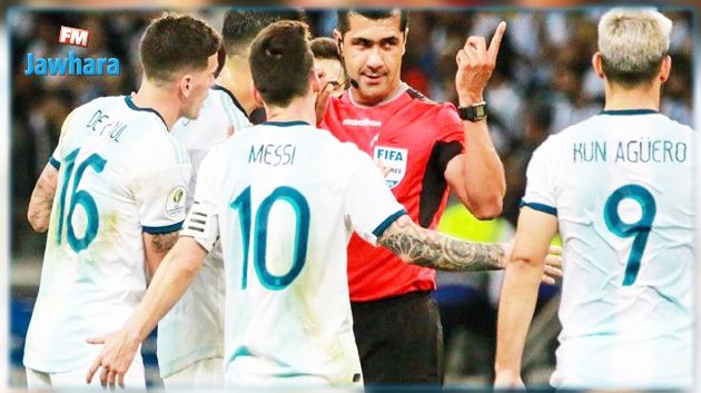 كوبا اميركا:الأرجنتين تتقدم باعتراض على التحكيم في مباراة البرازيل