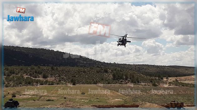 تواصل عملية إطفاء حريق جبل الشعانبي