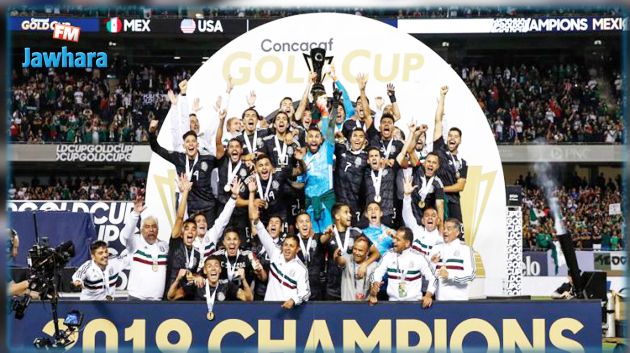المكسيك تتوج بلقب الكأس الذهبية