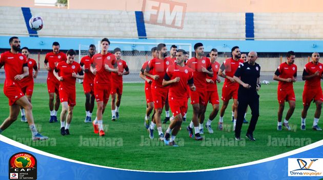 المنتخب الوطني : الحصة التدريبية الأخيرة قبل مواجهة مدغشقر