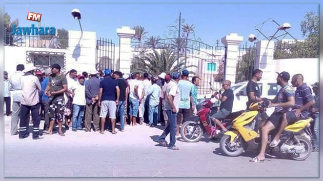 وقفة احتجاجية أمام شركة فسفاط قفصة بالمتلوي