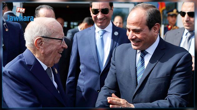 الرئيس المصري يتقدم بخالص التعازي في وفاة الباجي قايد السبسي