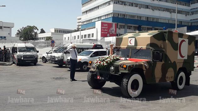 نقل جثمان الرئيس الراحل من المستشفى العسكري بالعاصمة نحو قصر قرطاج