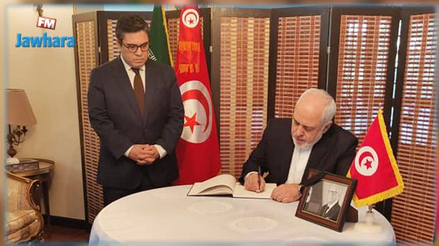 جواد ظريف : وفاة قائد السبسي خسارة لا تُعوّض لتونس وللعالم العربي والإسلامي