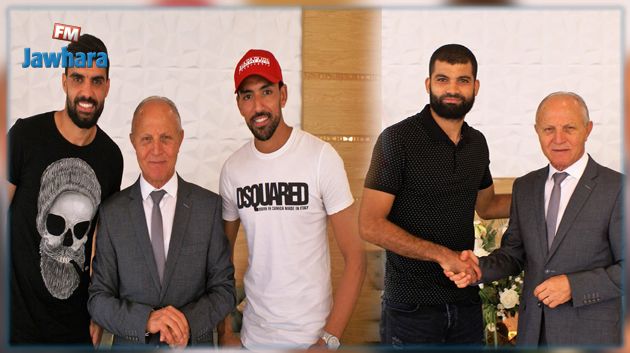 النجم الساحلي : تجديد عقود المساكني و بن عزيزة و بوغطاس