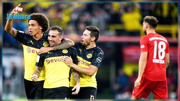 دورتموند يفوز على البيارن ويتوج بطلًا للسوبر الألماني