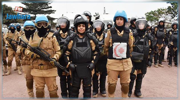 لأول مرة : شرطيات مصريات ضمن قوات حفظ السلام بالكونغو