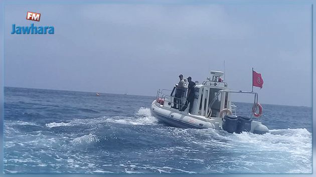 إحباط  عملية اجتياز الحدود البحرية خلسة من سواحل قلعة الأندلس