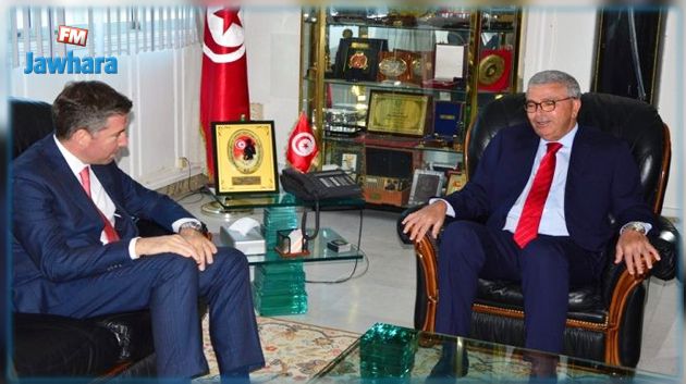 الزبيدي يلتقي سفير تركيا الجديد بتونس