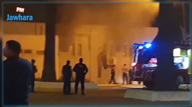 الجزائر : حريق هائل في مطار هواري بومدين