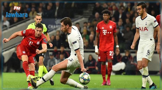 دوري الأبطال : فوز عريض لبيارن على توتنهام