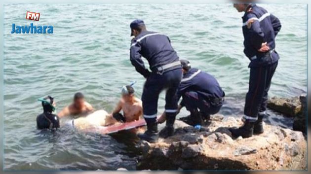 بعد إنقاذ خطيبته : انتشال جثة شاب غرق بشاطئ غار الملح