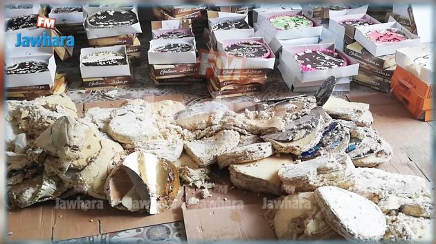حجز مرطبات ومواد أولية لصنع الحلويات غير صالحة للإستهلاك و إمكانية غلق المصنع
