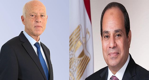 السّيسي يهنئ قيس سعيّد
