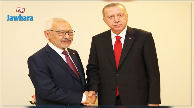الغنوشي يلتقي أردوغان (صور)