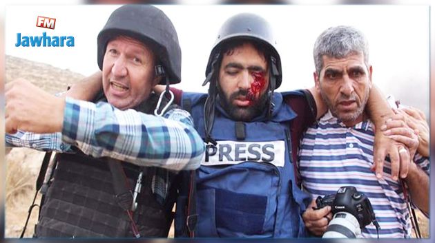 الاحتلال اطلق الرصاص صوب عينه : حملة تضامن مع المصوّر الفلسطيني معاذ عمارنة