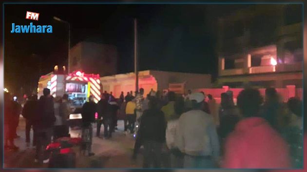 قفصة : حريق يأتي على منزل بالكامل