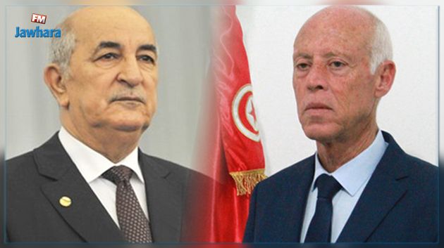 قيس سعيّد يهنئ الرئيس الجزائري