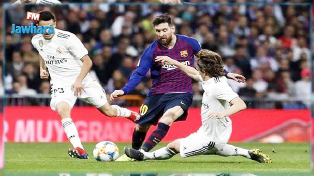 كلاسيكو الارض: التشكيلة الأساسية لبرشلونة و ريال مدريد 
