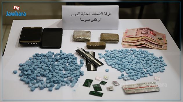 سوسة : القبض على زوجين جزائريين بحوزتهما كمية من المخدرات