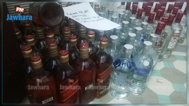 بنقردان : إيقاف ليبي بصدد تهريب مشروبات كحولية بقيمة 25 ألف دينار