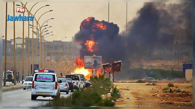 ليبيا : مصرع امرأة و إصابة شخصين في قصف جوي