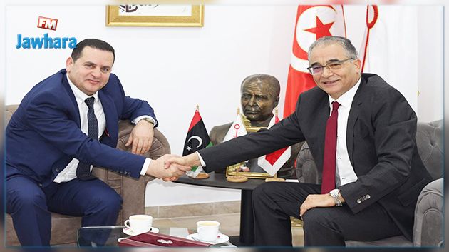مرزوق يستقبل وزير خارجية الحكومة الليبية المؤقتة