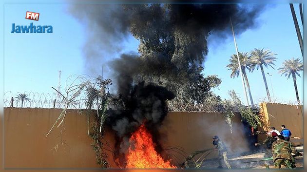 قطر تدين بشدة محاولة اقتحام محتجين عراقيين السفارة الأمريكية في بغداد