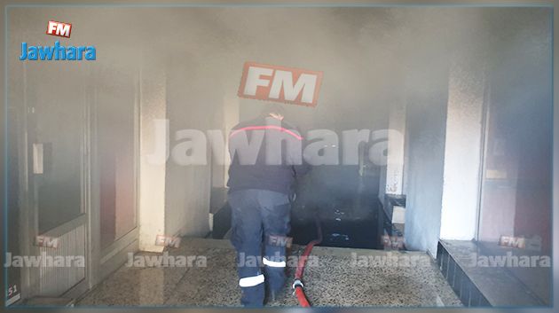 القيروان : حريق بأحد المركبات التجارية
