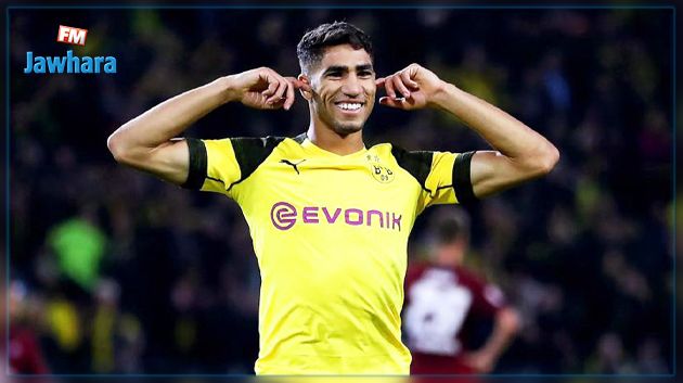 أشرف حكيمي أفضل لاعب صاعد في أفريقيا 2019