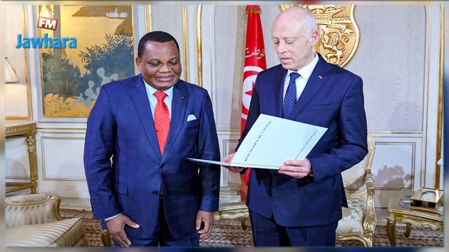 قيس سعيّد يتلقى دعوة رسمية لزيارة الكونغو