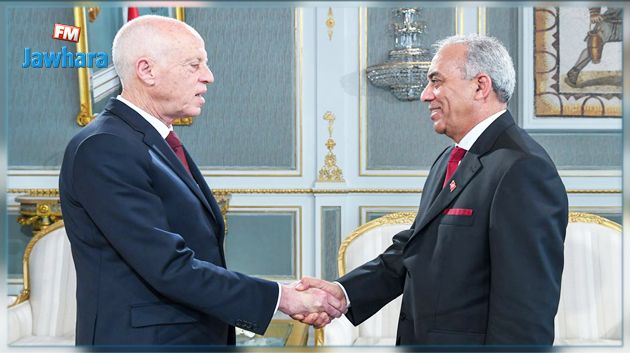 بعد إسقاط حكومته في البرلمان: قيس سعيّد يلتقي الحبيب الجملي