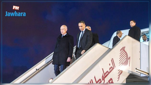 بعد زيارة إلى سلطنة عمان: رئيس الجمهورية يصل إلى تونس