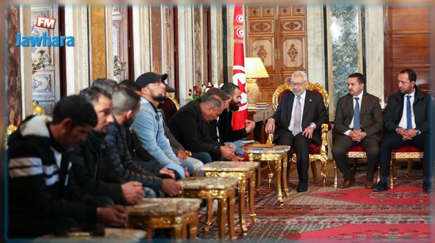 الغنوشي يستقبل ممثلين عن معتصمي الكامور بتطاوين