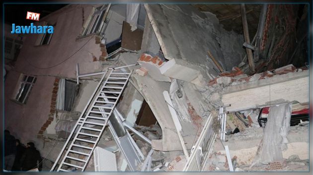 زلزال قوي يضرب تركيا : ارتفاع حصيلة الضحايا 