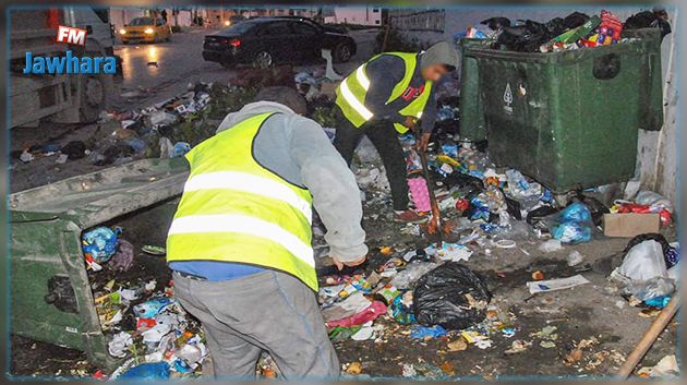 بعد إضراب عمّال النظافة : بلدية تونس تواصل اللجوء إلى شركات خاصة لرفع الفضلات