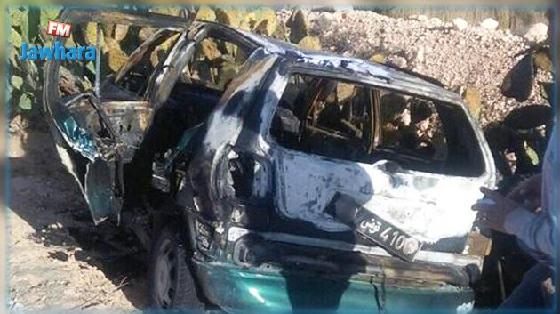 سيدي بوزيد : وفاة أستاذ حرقا في سيارته