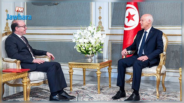 فحوى لقاء بين قيس سعيّد وإلياس الفخفاخ