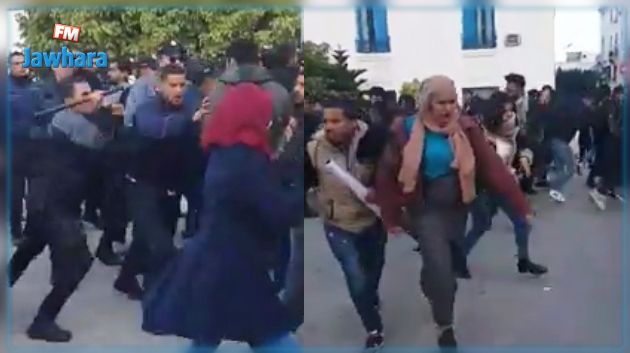 اعتداء أمني على خريجي علوم التربية