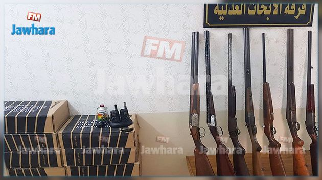 المنستير : حجز بنادق صيد دون رخصة
