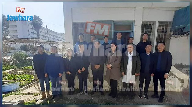 زيارة مساندة للبعثة الطبية الصينية في جندوبة