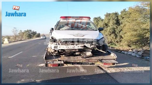 تعرّض سيارة أمنية لحادث مرور أثناء دورية أمنيّة