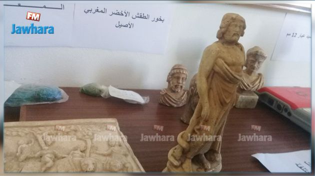 المهدية: تفكيك شبكة اتجار بالآثار و حجز أغراض تُستعمل لاستحضار الجنّ (صور)