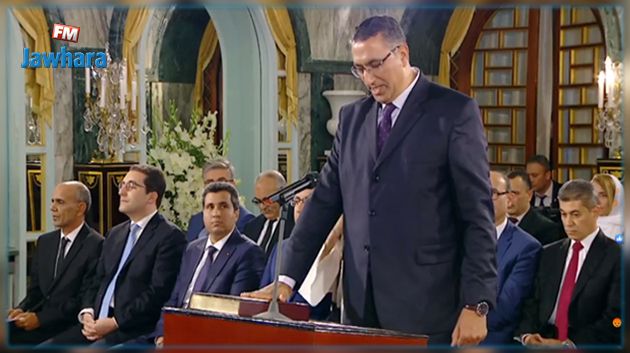 أعضاء الحكومة يؤدون اليمين الدستورية