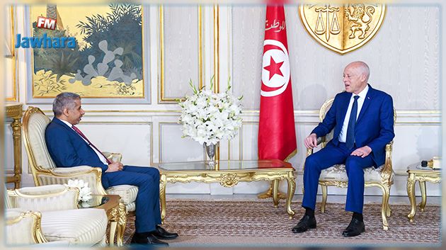 رئيس الجمهورية يستقبل الأمين العام لمجلس وزراء الداخلية العرب