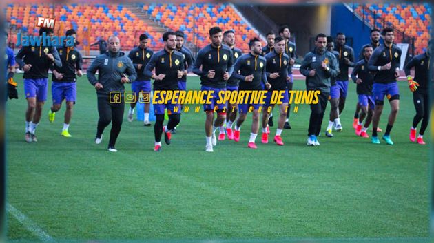 الترجي يشرع في التحضيرات لمباراة العودة ضد الزمالك وثلاثي يستأنف التمارين