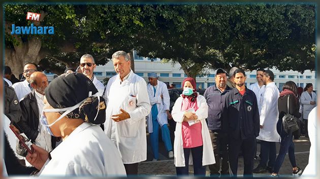 وزير الصحّة يردّ على احتجاج العاملين بالمستشفى الجامعي فرحات حشّاد بسوسة