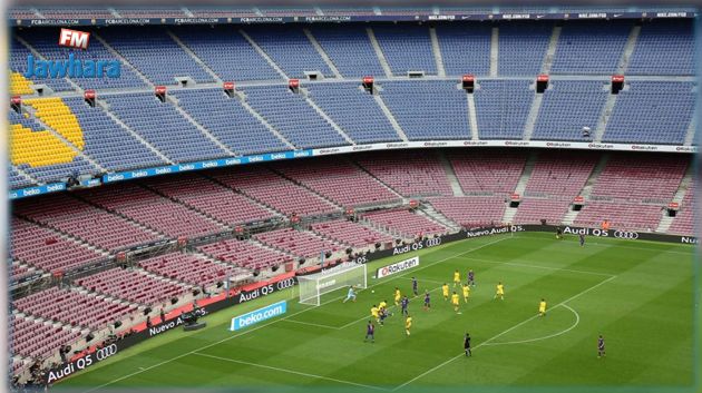 مباراة برشلونة و نابولي دون جمهور بسبب كورونا