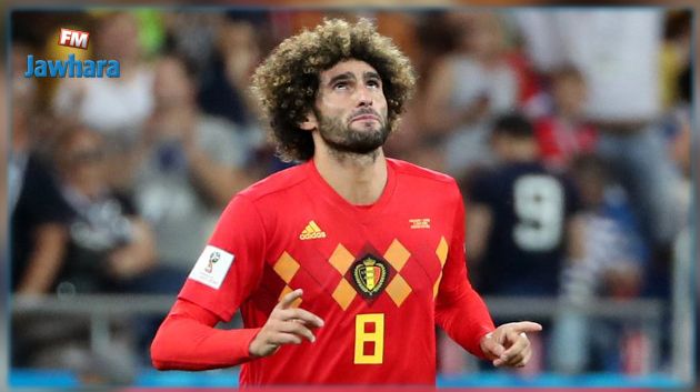 إصابة اللاعب البلجيكي مروان فيلايني بالكورونا