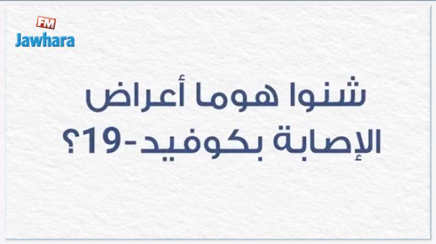 فيديو توضيحي لأعراض الإصابة بالكوفيد 19